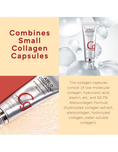 Crema Hidratante de Colágeno Missha 500g - Antiarrugas