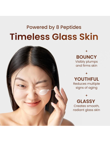 Crema Hidratante Vegana The Face Shop 8 Peptidos 30ml