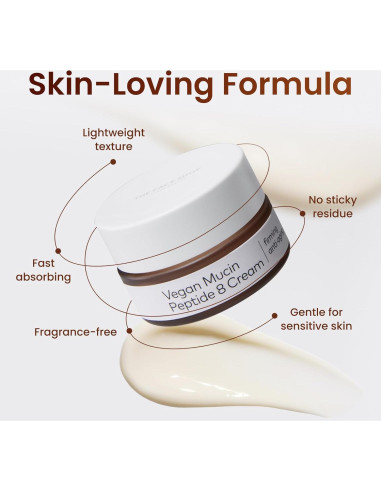 Crema Hidratante Vegana The Face Shop 8 Peptidos 30ml