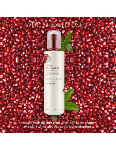 Emulsión Revitalizante The Face Shop 139.5 ml Colágeno Granada