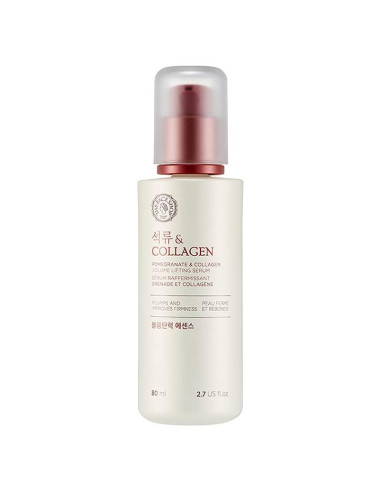 Suero Voluminizador The Face Shop con Colágeno y Granada 80ml