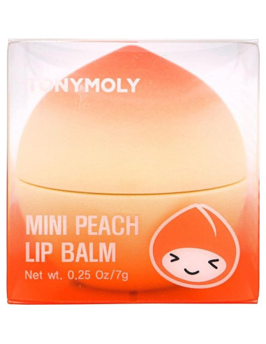 Bálsamo Labial Mini Durazno TONYMOLY Hidratante 17g