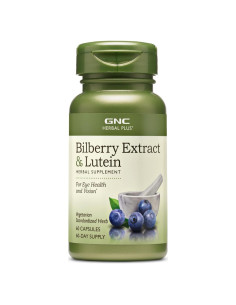 Suplemento GNC Herbal Plus Arándano y Luteína 60 Porciones