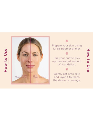 Base de Maquillaje Cushion Missha No.21 Beige Claro 15g