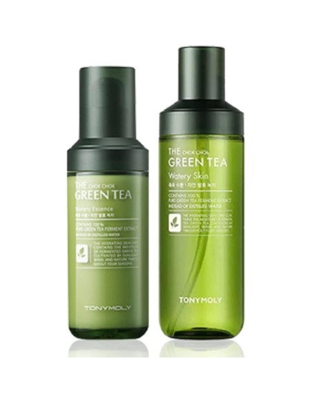 Tónico Hidratante de Té Verde TONYMOLY 272g - Cuidado Facial Coreano