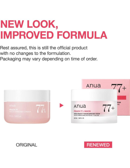 Crema Hidratante Facial Anua Niacinamida 50ml Piel Seca Crema Hidratante Facial Anua Niacinamida 50ml Piel Seca