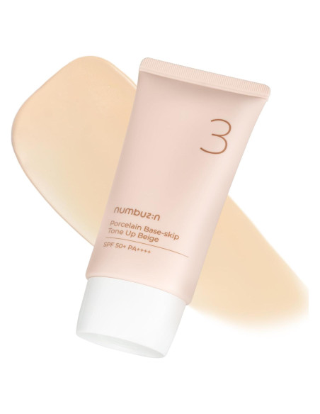 Base de Porcelana Numbuzin No.3 Beige SPF50+ 50ml