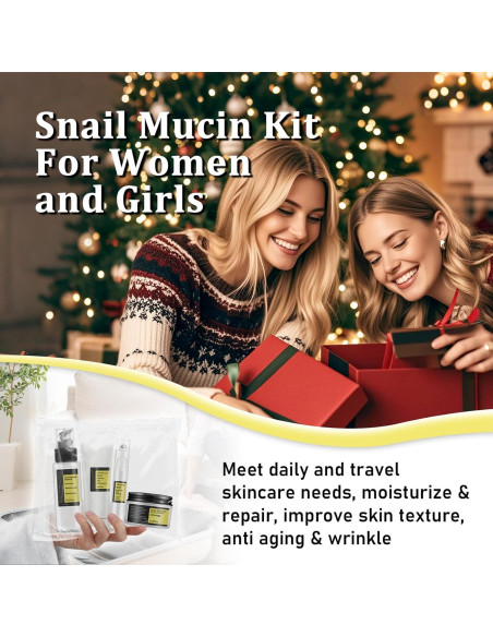 Kit de Cuidado de Piel RodPere con Mucina de Caracol 4 Piezas Kit de Cuidado de Piel RodPere con Mucina de Caracol 4 Piezas