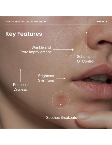 Suero Niacinamida 15% Frankly 59.87 ml - Cuidado Acné y Manchas