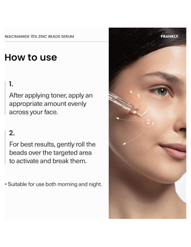 Suero Niacinamida 15% Frankly 59.87 ml - Cuidado Acné y Manchas