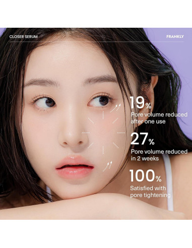 Suero Closer Frankly 30 ml | Minimizador de Poros Vegano