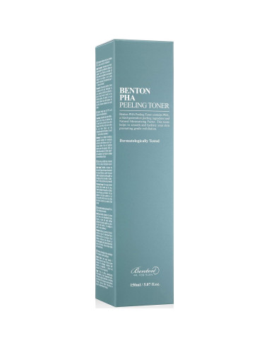 Tónico Exfoliante Benton PHA 150ml - Hidratante para Piel Sensible