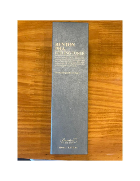 Tónico Exfoliante Benton PHA 150ml - Hidratante para Piel Sensible