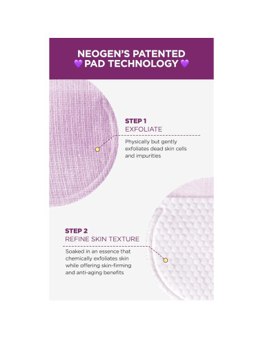 Pads Exfoliantes Neogen Dermalogy Bio-Peel 30 Unidades Vino