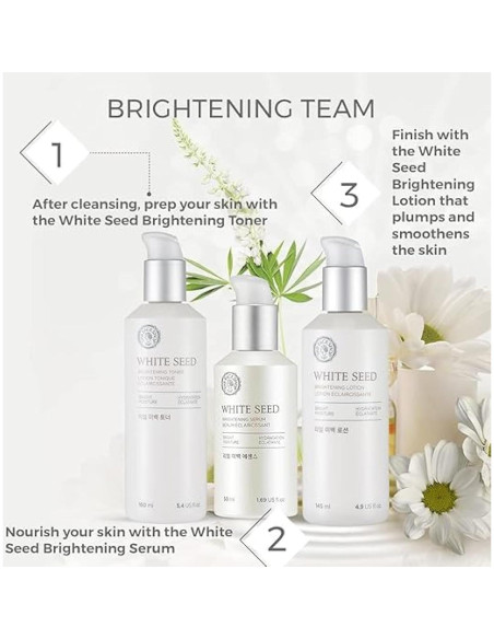 Suero Iluminador The Face Shop Whiteseed 50 ml - Hidratación y Antienvejecimiento