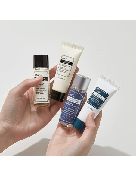 Kit de Cuidado de la Piel Dear Klairs - 4 Miniaturas Viaje
