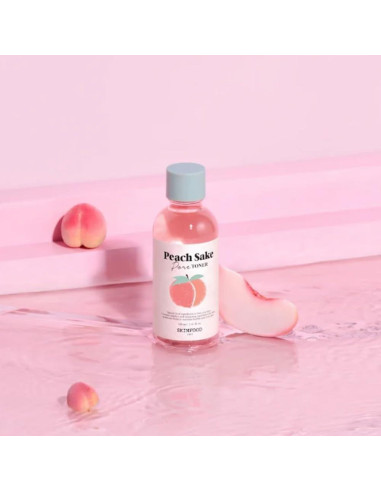 Tónico Facial SKINFOOD Durazno Sake 135ml - Control Sebo