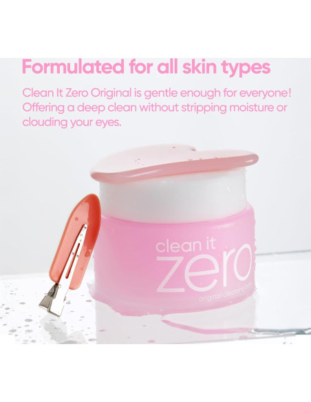 Bálsamo Limpiador Banila Co Clean It Zero 180ml Vegano