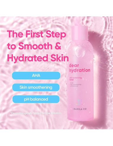 Tónico Hidratante Suavizante BANILA CO 200ml - pH Suave