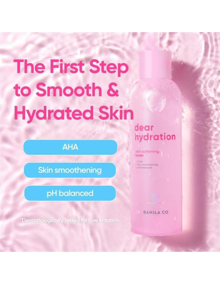 Tónico Hidratante Suavizante BANILA CO 200ml - pH Suave