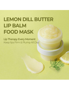 Bálsamo Labial Vegano SKINFOOD Mantequilla de Eneldo y Limón 21ml 2