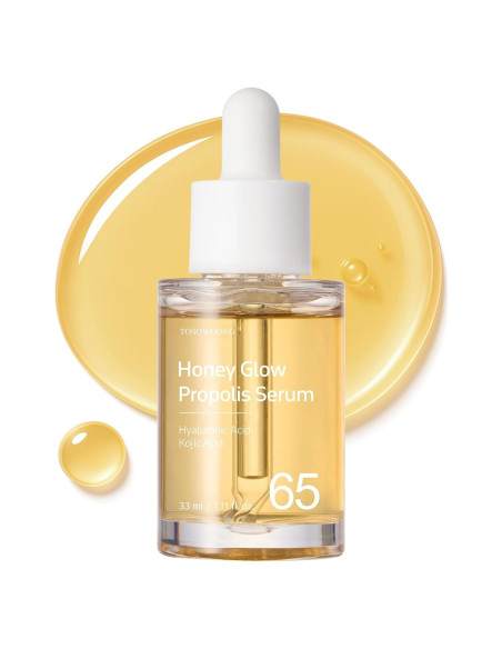 Suero Facial TOSOWOONG Honey Glow 65% 33ml - Hidratante y Brillante