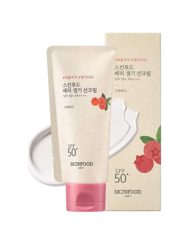 Crema Solar Glowing Berry Skinfood SPF 50+ 50 ml