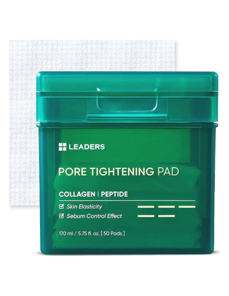 Almohadillas Tónicas Astringentes Leaders 50 unidades 170ml
