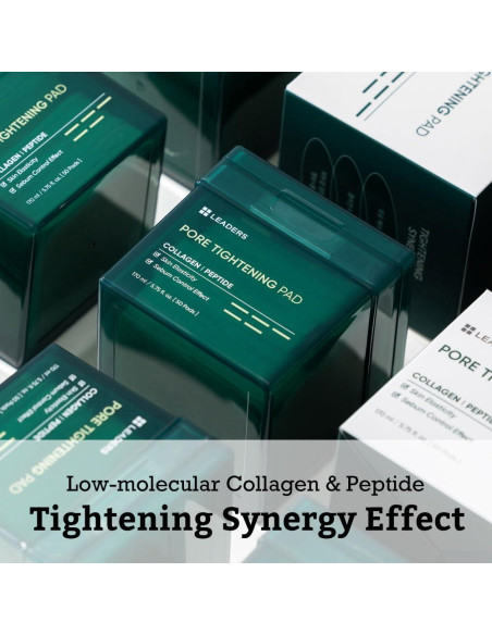 Almohadillas Tónicas Astringentes Leaders 50 unidades 170ml