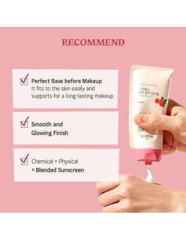 Crema Solar Glowing Berry Skinfood SPF 50+ 50 ml