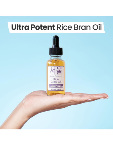 Aceite Brillante de Salvado de Arroz SeoulCeuticals 30ml - K Beauty