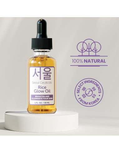 Aceite Brillante de Salvado de Arroz SeoulCeuticals 30ml - K Beauty