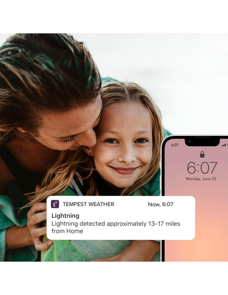 Estación Meteorológica Tempest WeatherFlow Inalámbrica con App