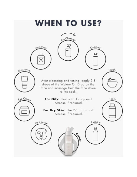 Suero Hidratante Klairs Fundamental Watery Oil Drop 49.9 ml