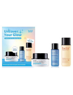 Set de Cuidado de Piel belif Descubre Tu Brillo - Hidratante, Suero y Tónico