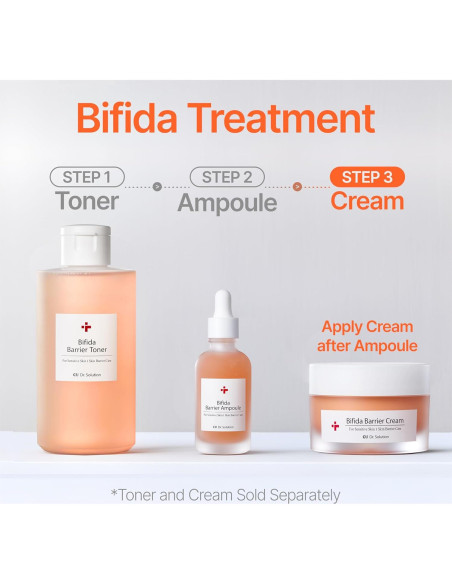 Crema Hidratante Bifida CU Dr. Solution 50ml - Ceramida, Escualano y Ácido Hialurónico