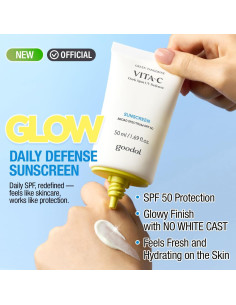 Protector Solar Goodal Vita-C SPF 50 50ml - Sin Residuos Blancos 2