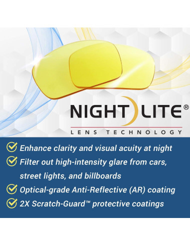 Gafas de Conducción Nocturna Eagle Eyes Aviator - Lentes Amarillas