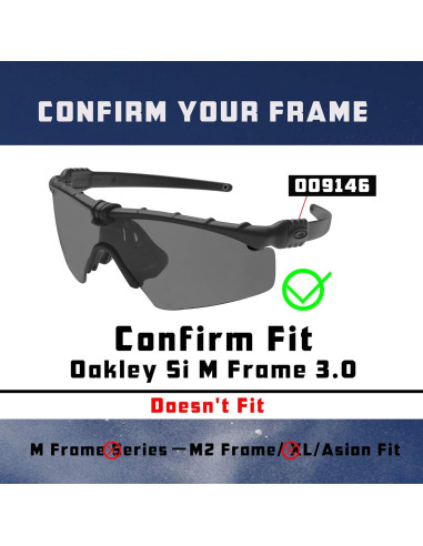 Lentes Reemplazo Amarillos HD para Gafas Oakley OO9146