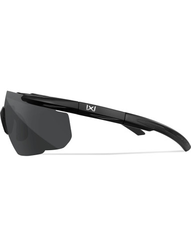 Gafas de Tiro Wiley X Saber Avanzadas, Protección UV, Montura Negra