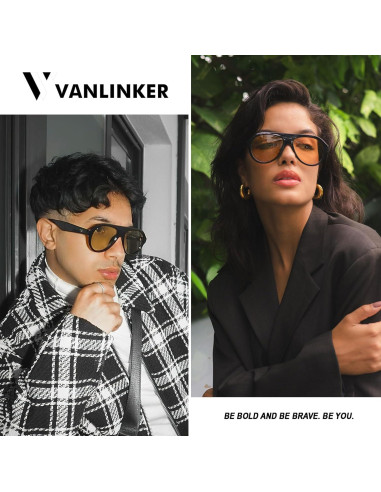 Gafas de sol aviador polarizadas VANLINKER VL9750 unisex