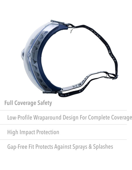 Gafas de Seguridad Uvex Stealth OTG con Lente Ámbar y Banda Neopreno Gafas de Seguridad Uvex Stealth OTG con Lente Ámbar y Banda Neopreno