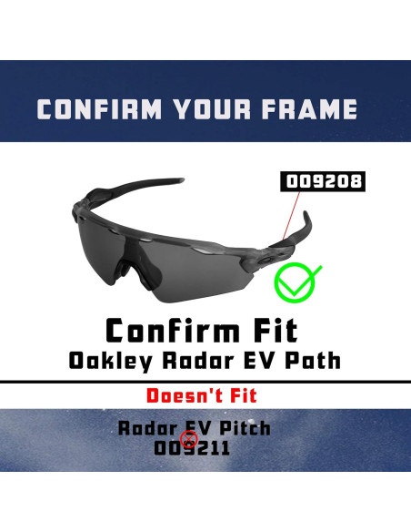 Lentes de Reemplazo Amarillos HD para Gafas Oakley OO9208