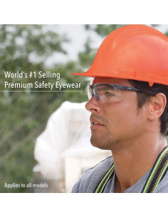 Gafas de Seguridad Uvex Honeywell S3200HS Antivaho Marco Negro 2