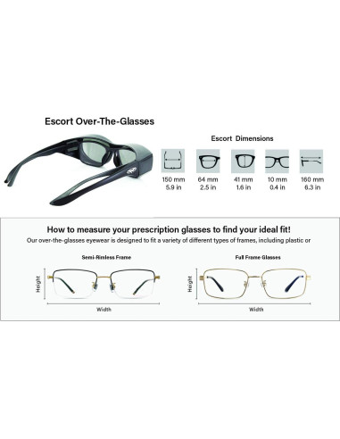 Gafas de Seguridad Escort Global Vision Lentes Amarillos UV400