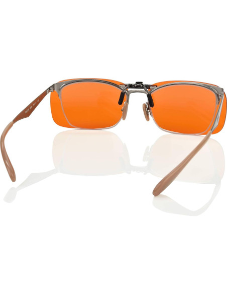 Gafas clip-on bloqueadoras de luz azul Biorhythm Spectra479