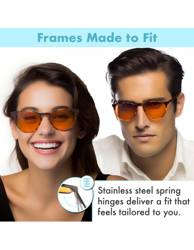 Gafas Naranjas THL Sleep para Bloquear Luz Azul - Unisex