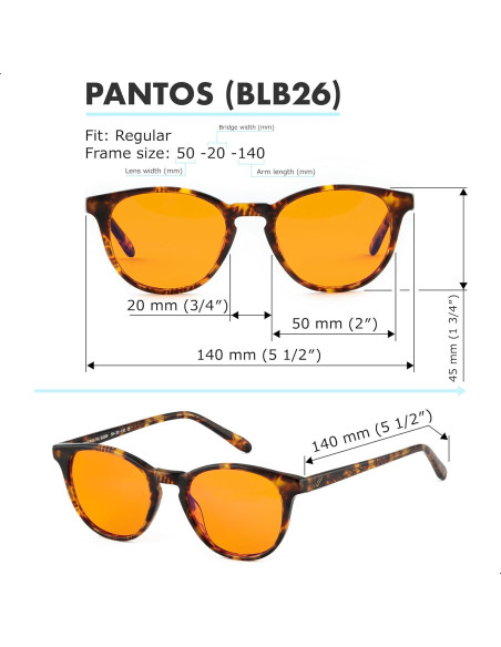 Gafas Naranjas THL Sleep para Bloquear Luz Azul - Unisex