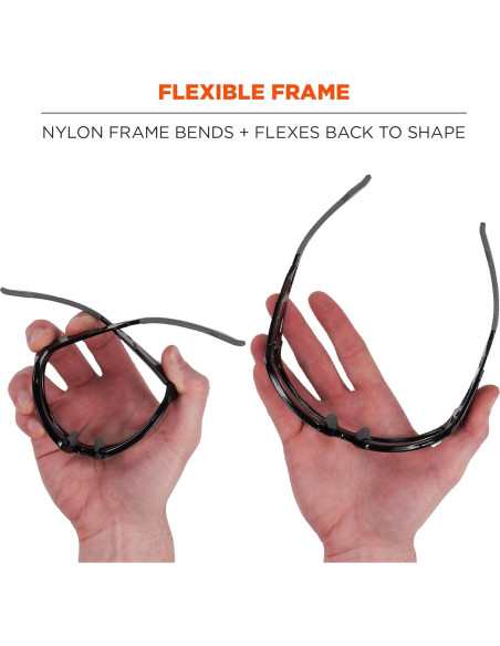 Gafas de Seguridad Ergodyne Skullerz ODIN, Impacto Z87.1+