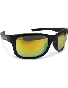 Gafas de Seguridad DEWALT DPG107-YD Marco Negro Lente Espejo Amarillo 2